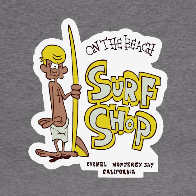 On the Beach Surf Shop by DCMiller01